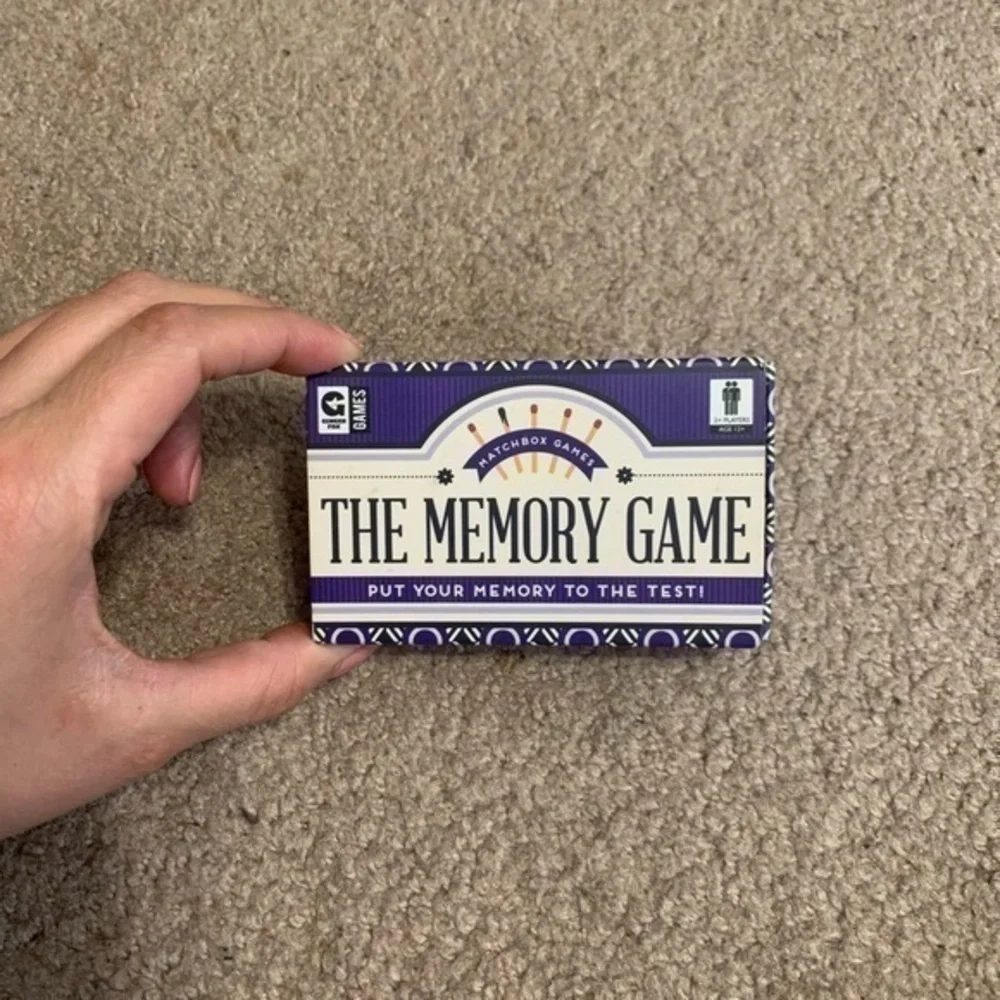 The Memory Game New never used‎